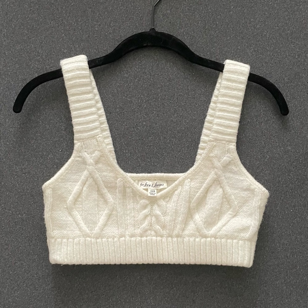 Cable kit bralette